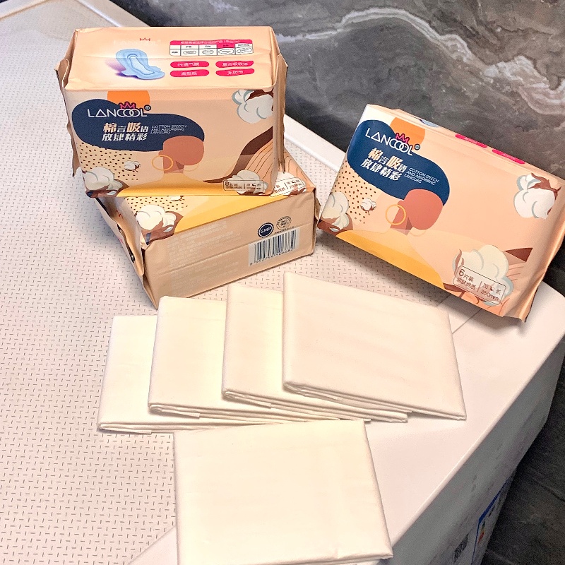 Nafei's OEM services for negative ion sanitary napkins