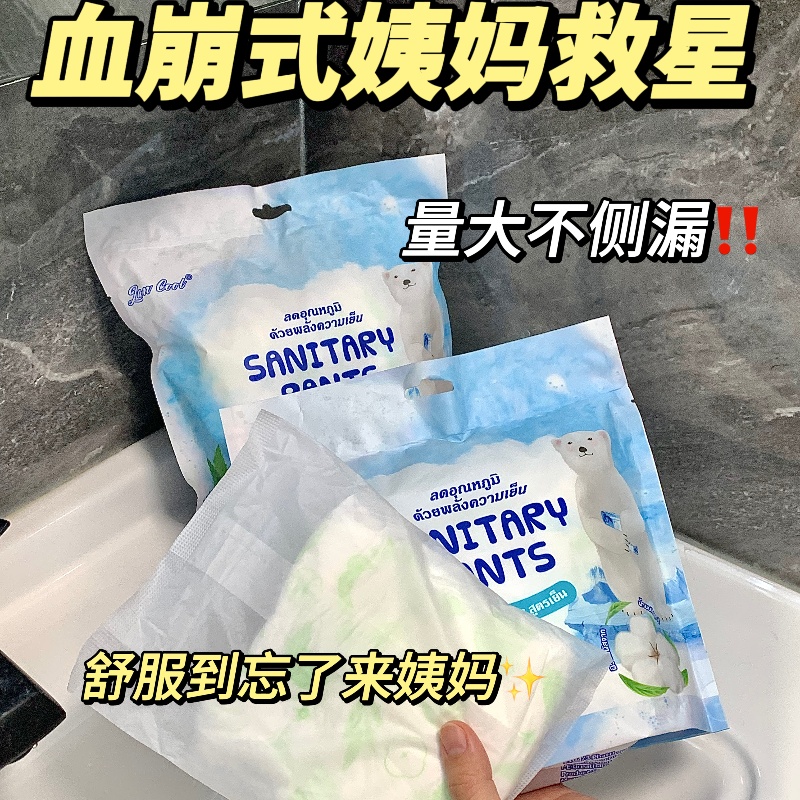 Nafei Sanitary Briefs OEM Samples Cute Sanitary Briefs for Women