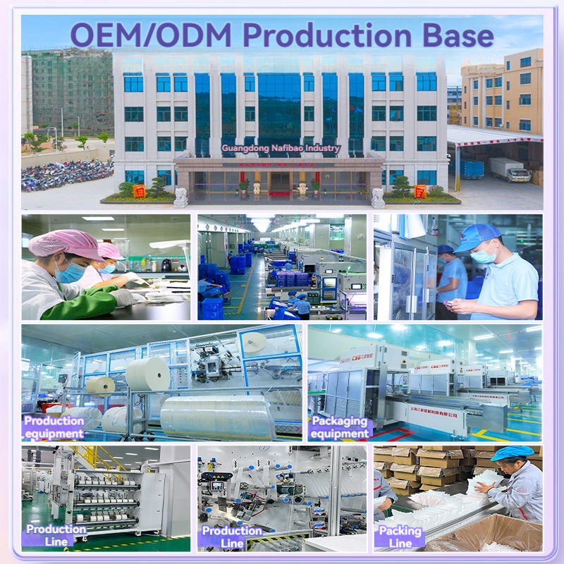 Sanitary napkin factory