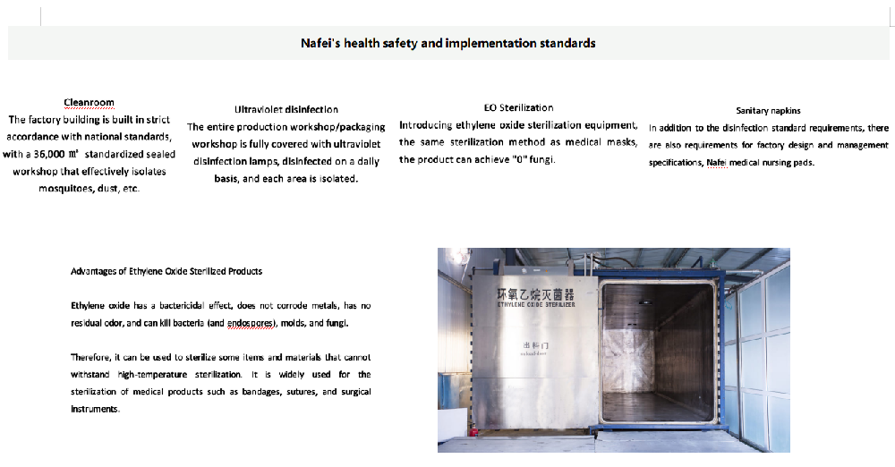Nafei's health safety and implementation standards