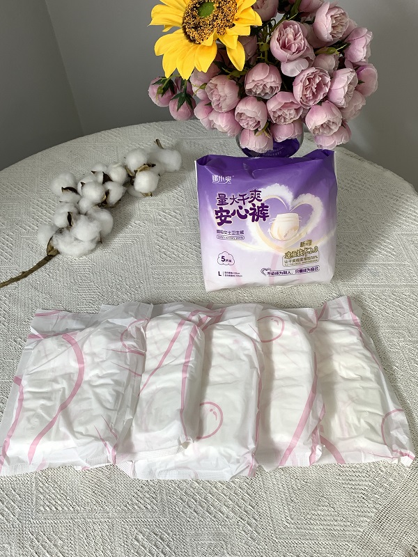 Economical and affordable sanitary pants and sanitary napkins