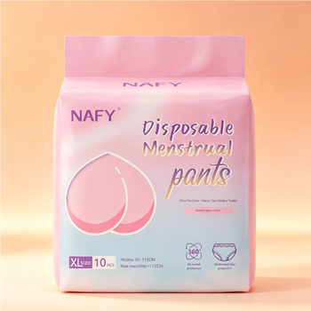 Overnight Disposable Menstrual Pants for Heavy Flow Leak Protection