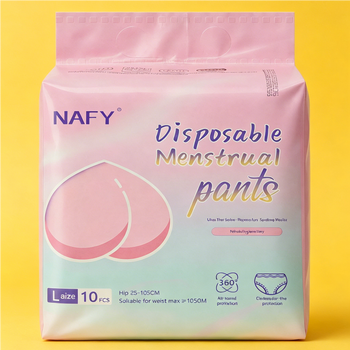 Plus Size Disposable Menstrual Pants for Overnight and Postpartum Care