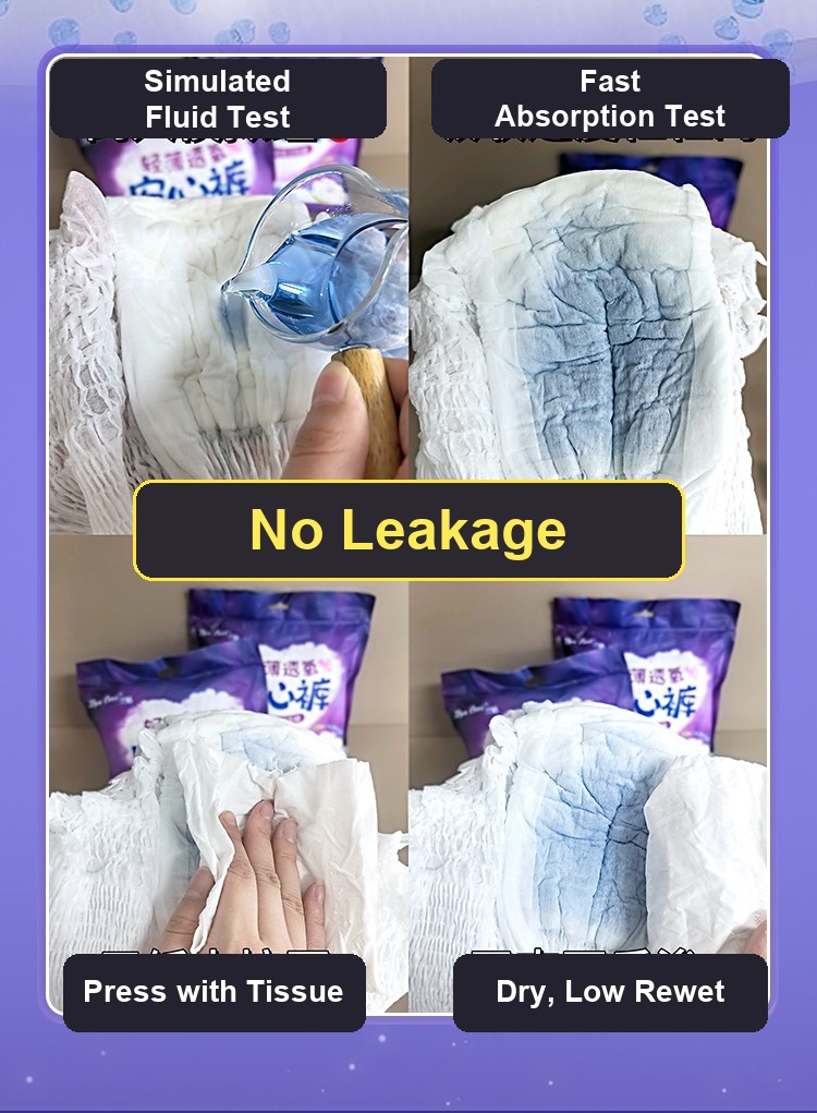 Ultra-thin Disposable Period Underwear for Daily and Night Use