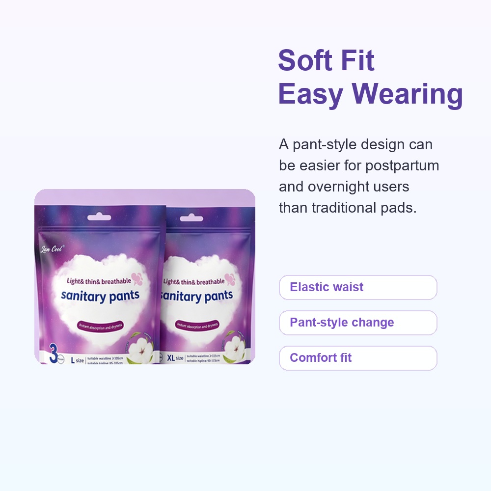 Postpartum Disposable Period Underwear for OEM Feminine Care Brands image 5