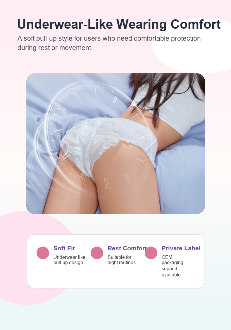NAFY 10 pcs Ultra Thin Disposable Period Pants for Private Label Buyers NAFY 10 pcs Ultra Thin Disposable Period Pants for Private Label Buyers product photo