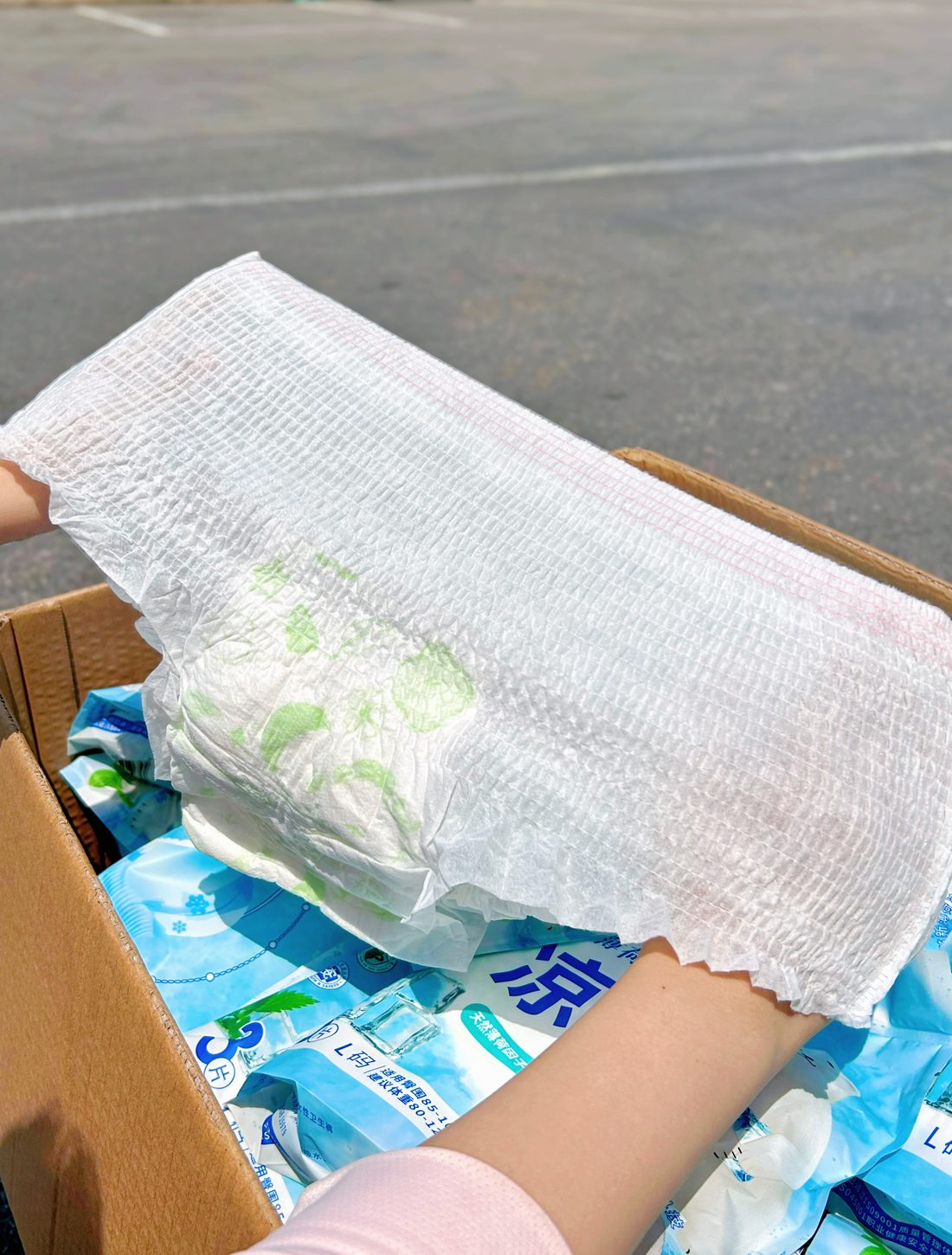 disposable period pants sample testing and market feedback review