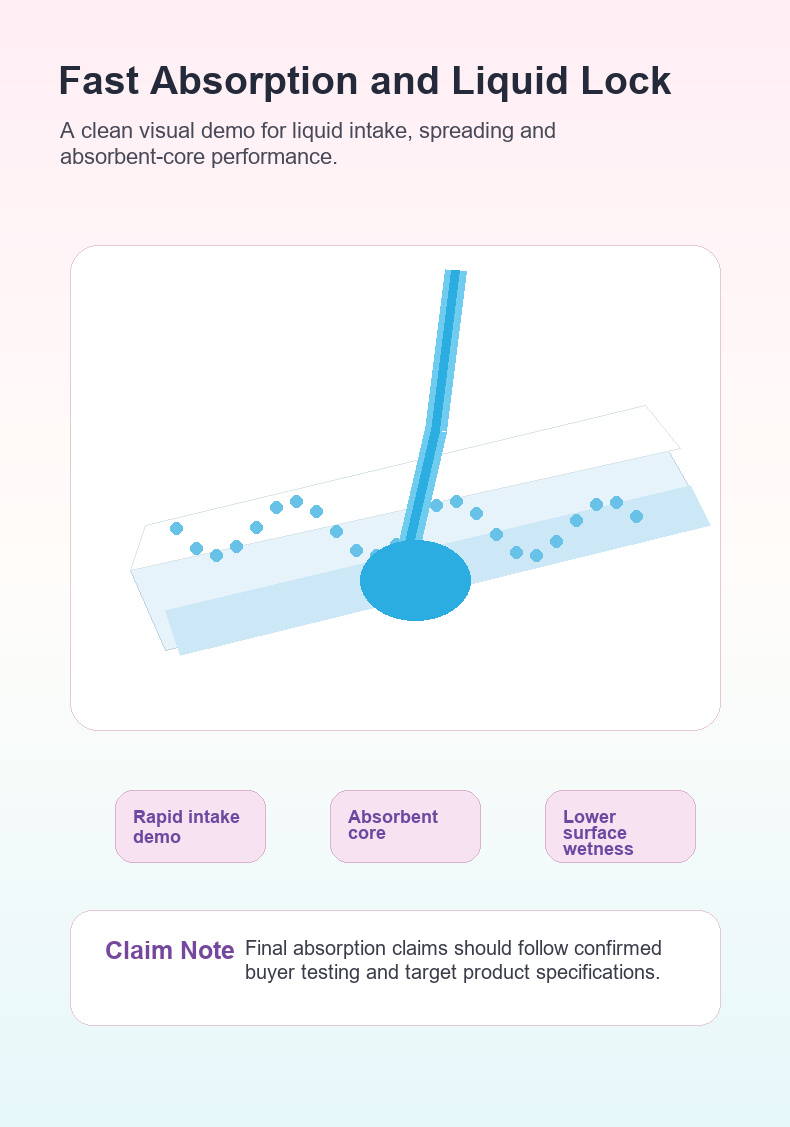Absorbent Core Review for Disposable Menstrual Pants OEM Projects