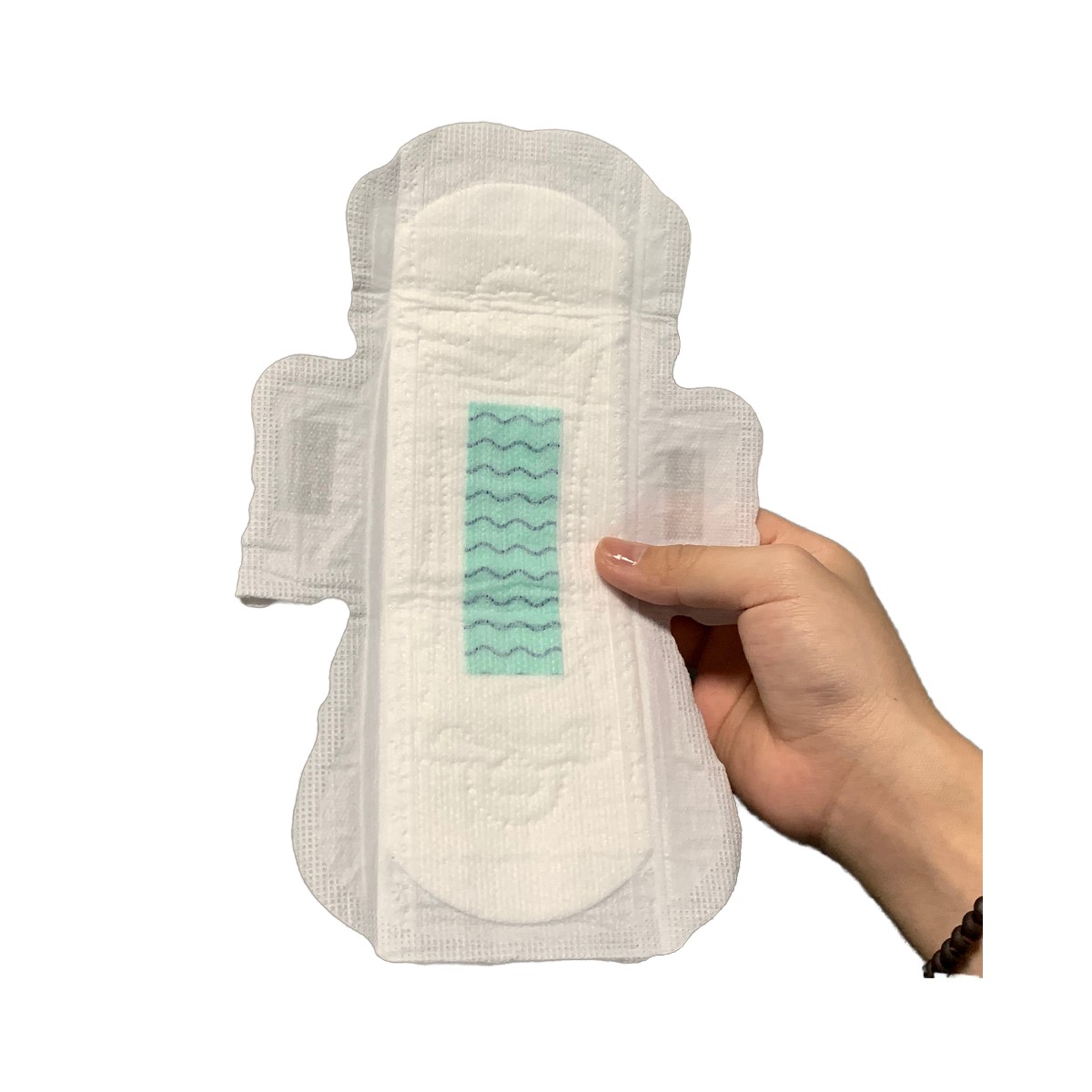 Real multi-size sanitary pad range for wholesale assortment planning