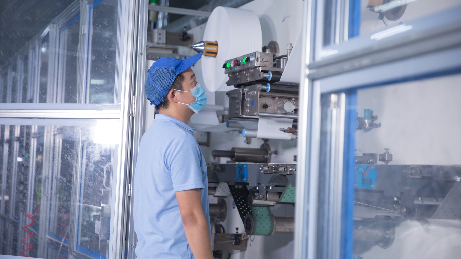 Nafei automated hygiene product production line