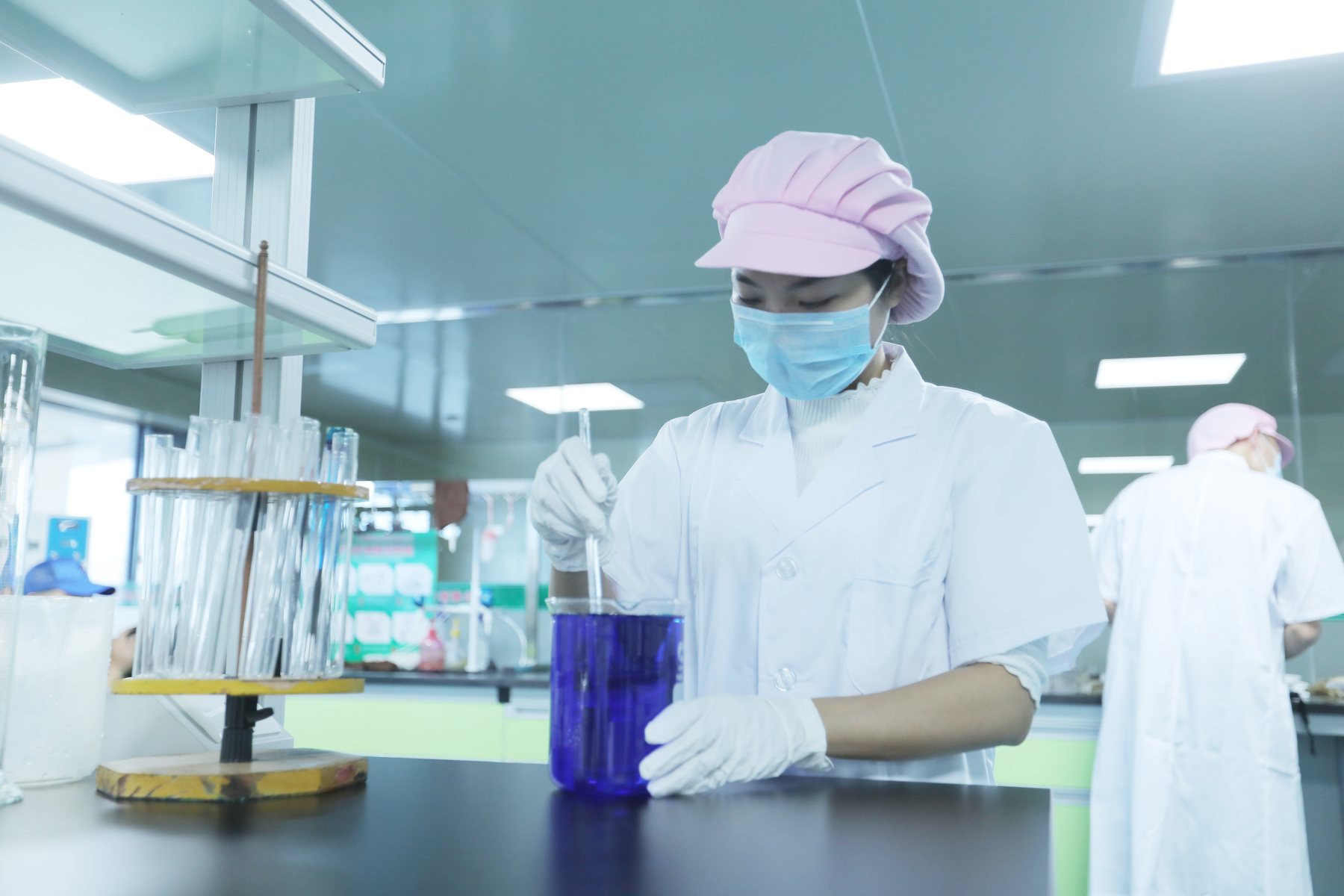 Raw material inspection for private label hygiene products