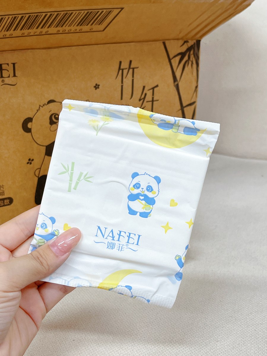 Actual individual PE wrapping.