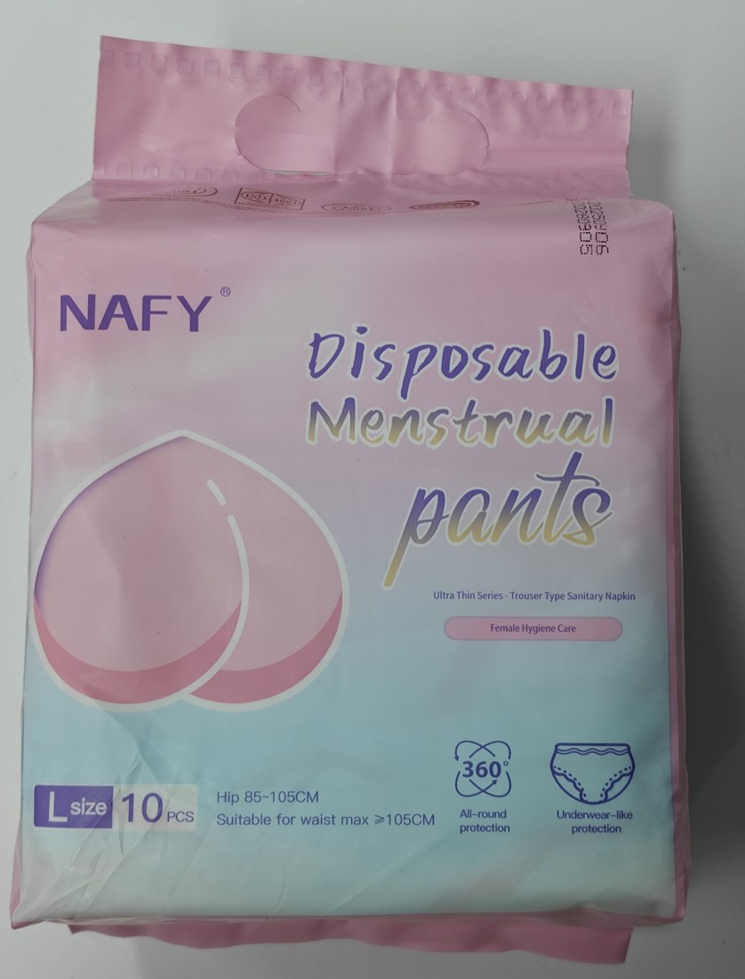 Real NAFY English retail pack - L, 10 pieces per pack